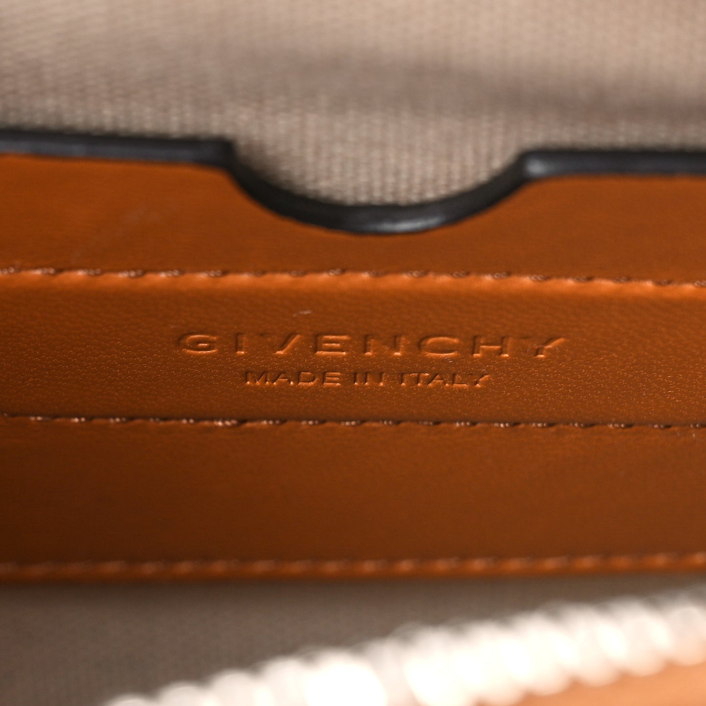 Calfskin Crocodile Embossed Nano Antigona Tan