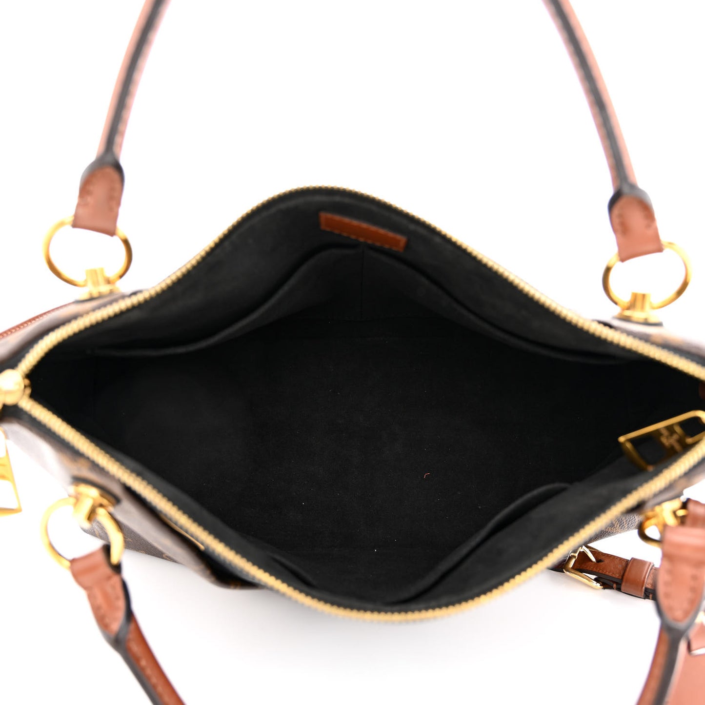 Monogram V Tote MM Black