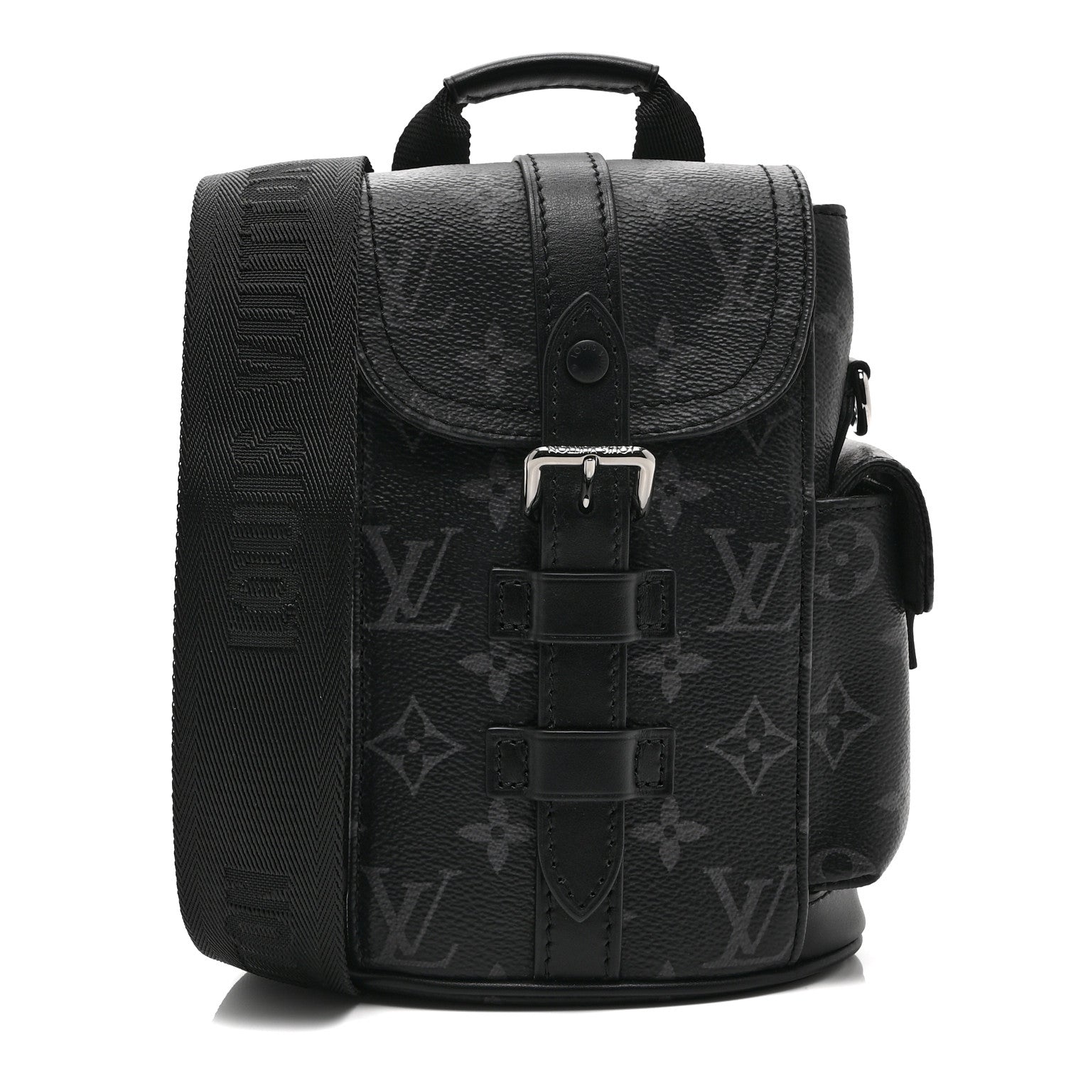 louis vuitton backpack black monogram Louis Vuitton Christopher Monogram Eclipse Canvas Nano Backpack