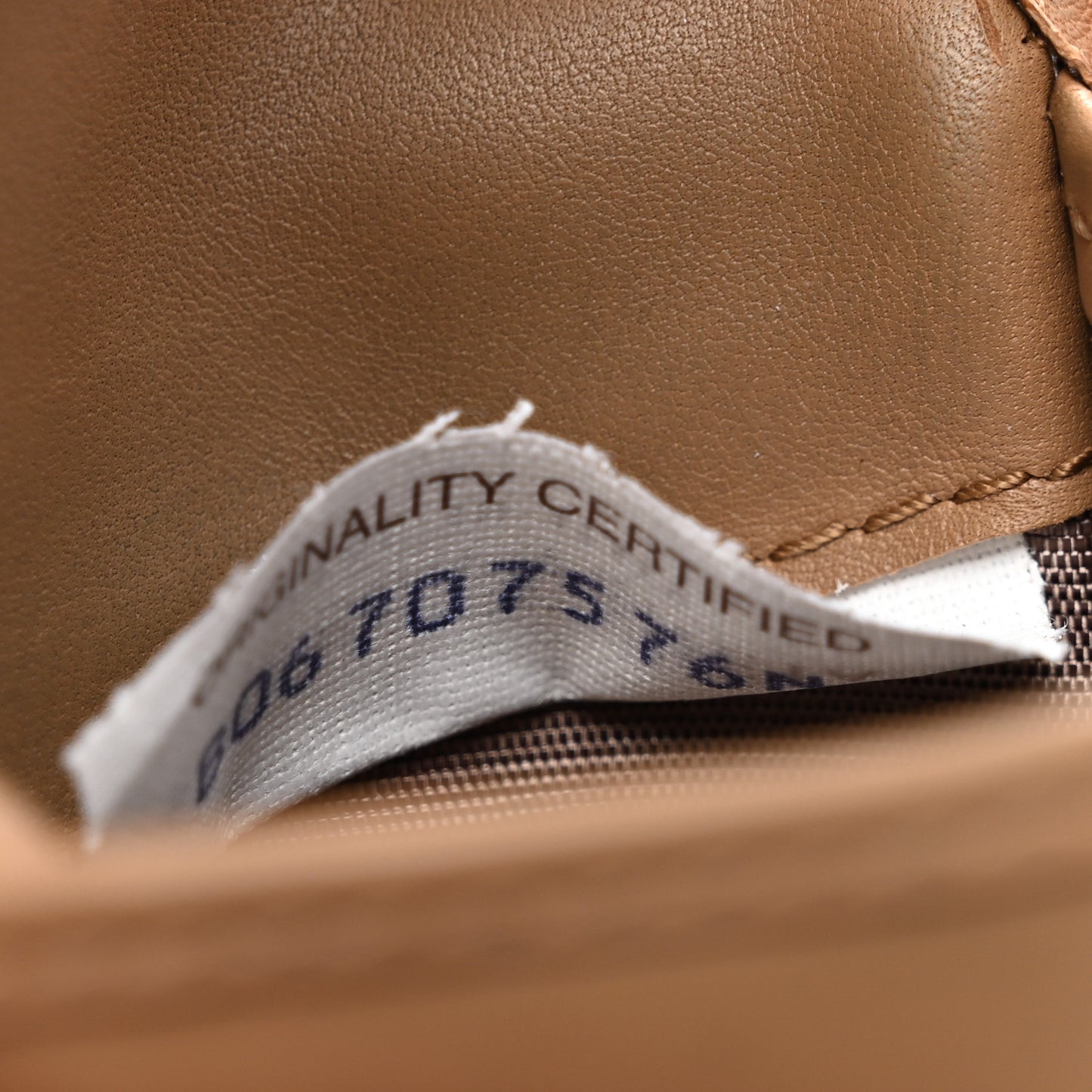 Nappa Intrecciato Bi-Fold Wallet Brown