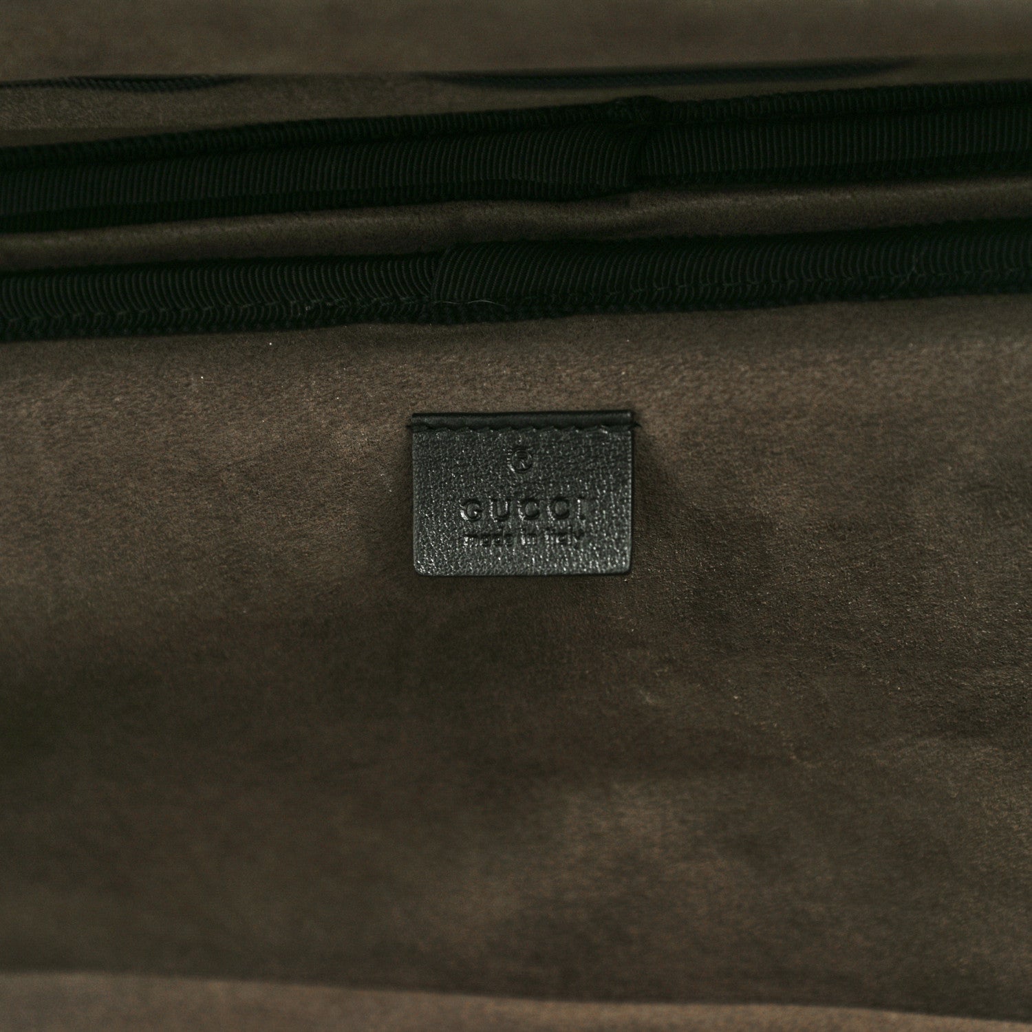 Gucci GG Supreme Monogram Four Wheel Suitcase Black 5 of 11