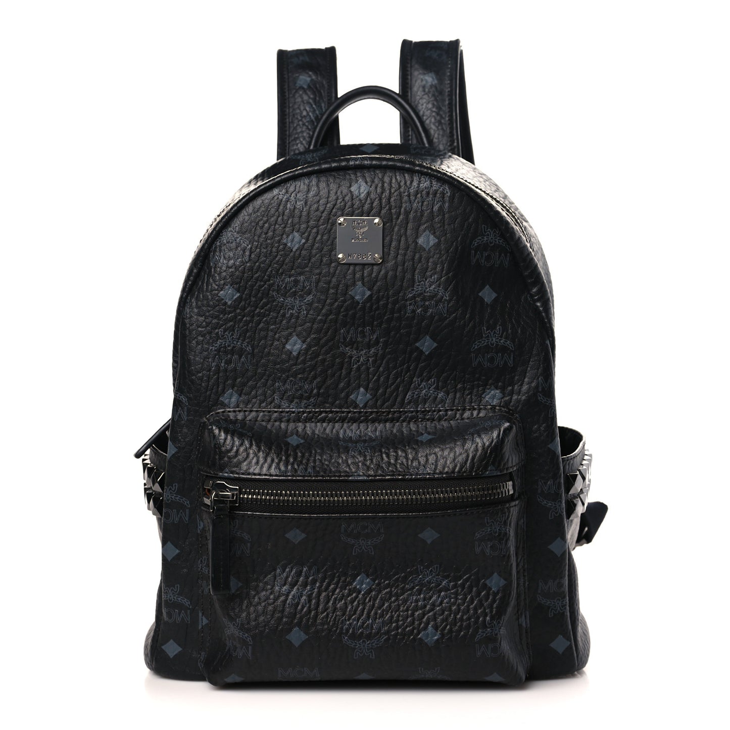 Visetos Small Side Stud Stark Backpack Black