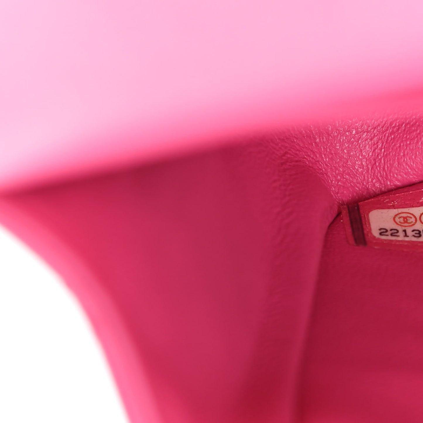Lambskin Quilted Medium Double Flap Pink