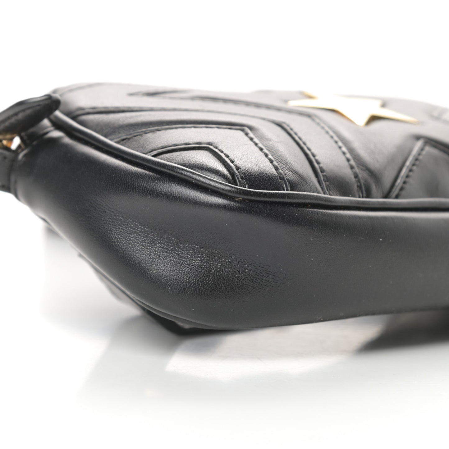 Eco Alter Nappa Star Patch Belt Bag Black
