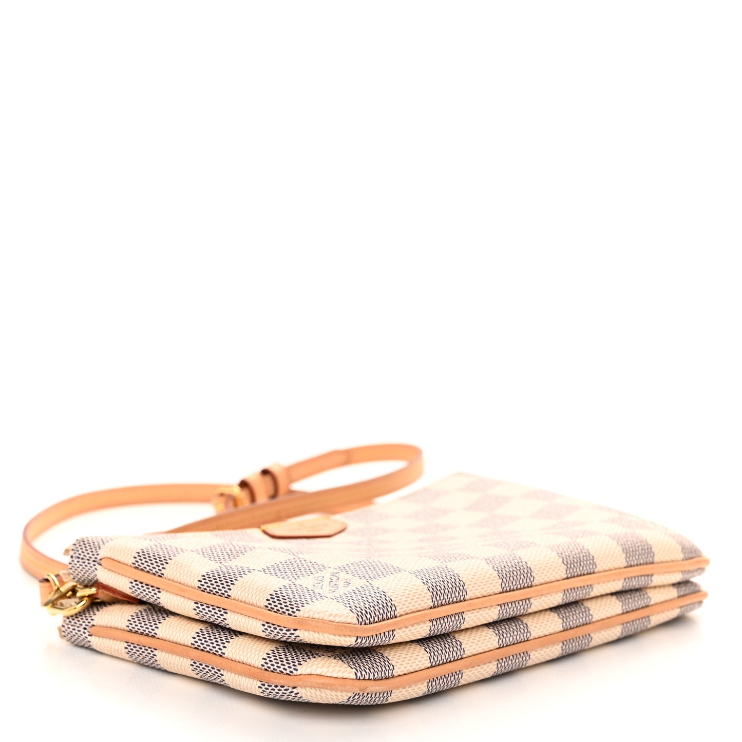 Damier Azur Double Zip Pochette