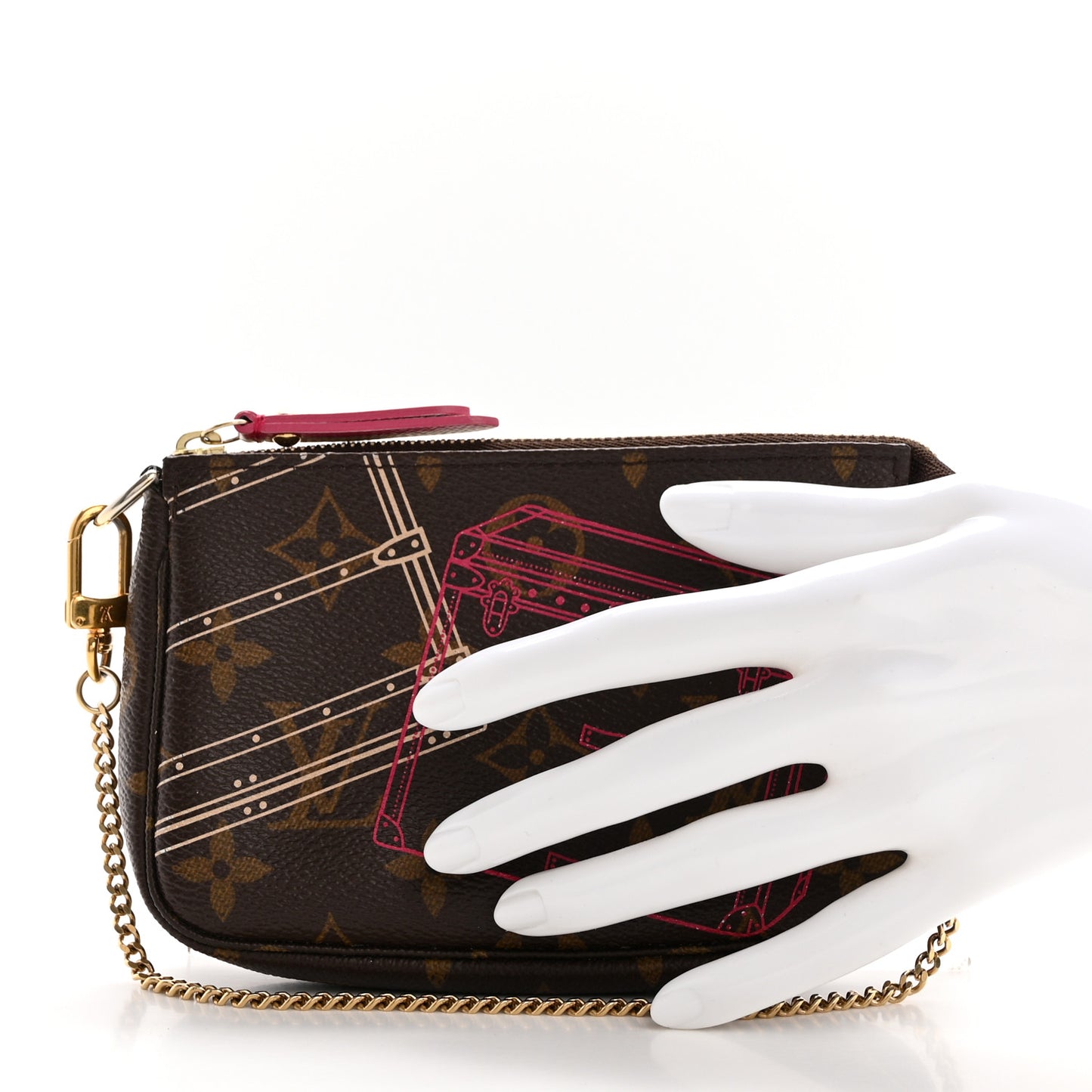 Monogram 2014 Christmas Animation Mini Pochette Accessories