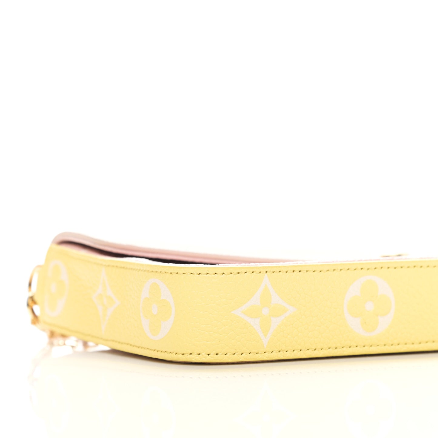 Empreinte Spring in the City Felicie Pochette Chain Wallet Pink Beige Yellow