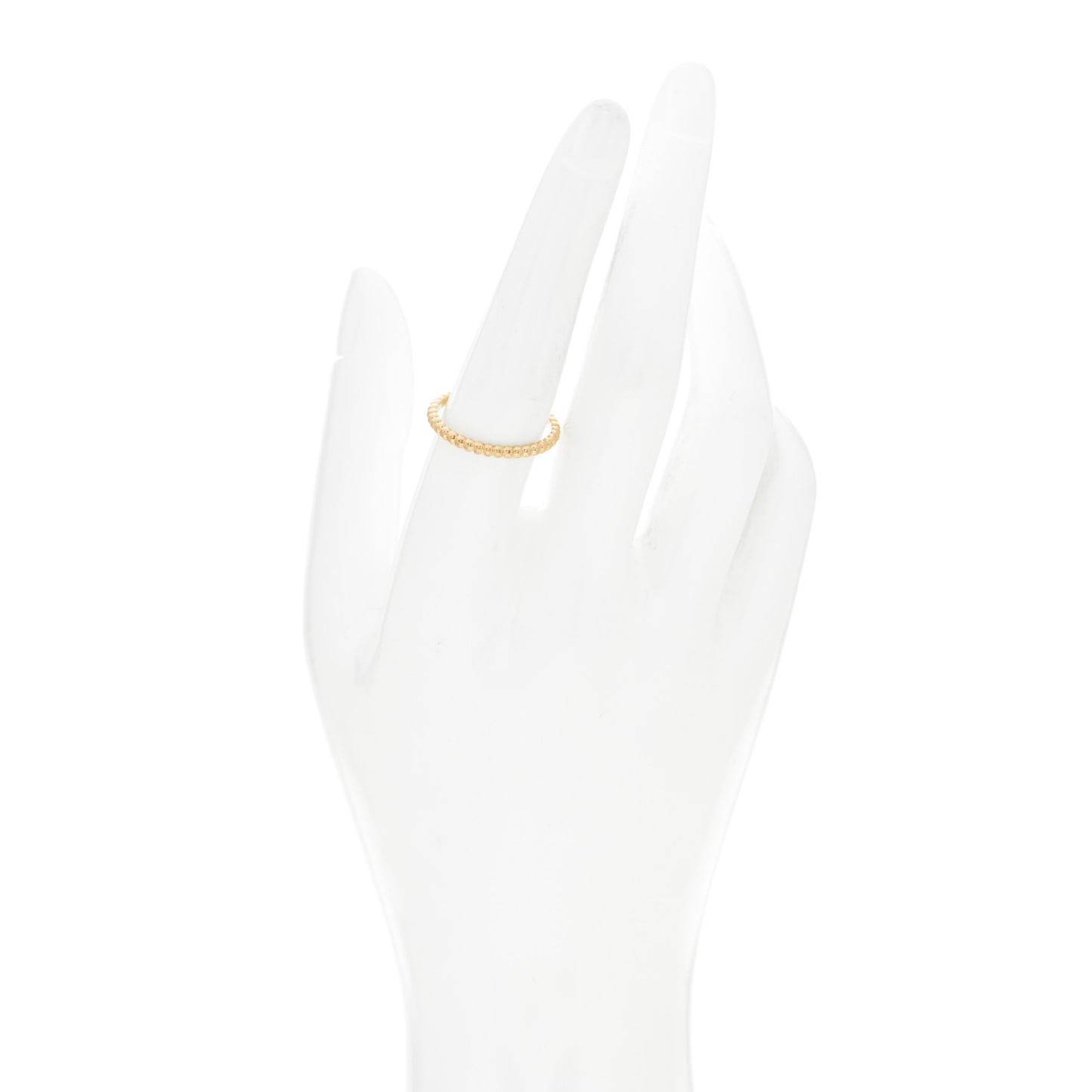 18K Yellow Gold Small Perlee Ring 57 8