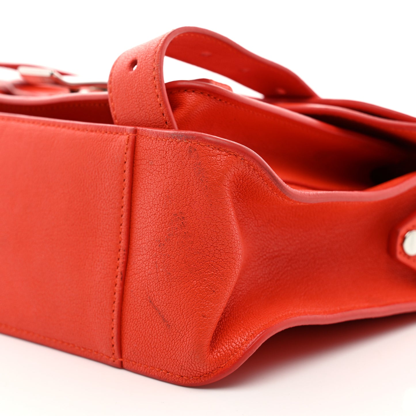 Lambskin Tiny PS1 Satchel Orange Pepper