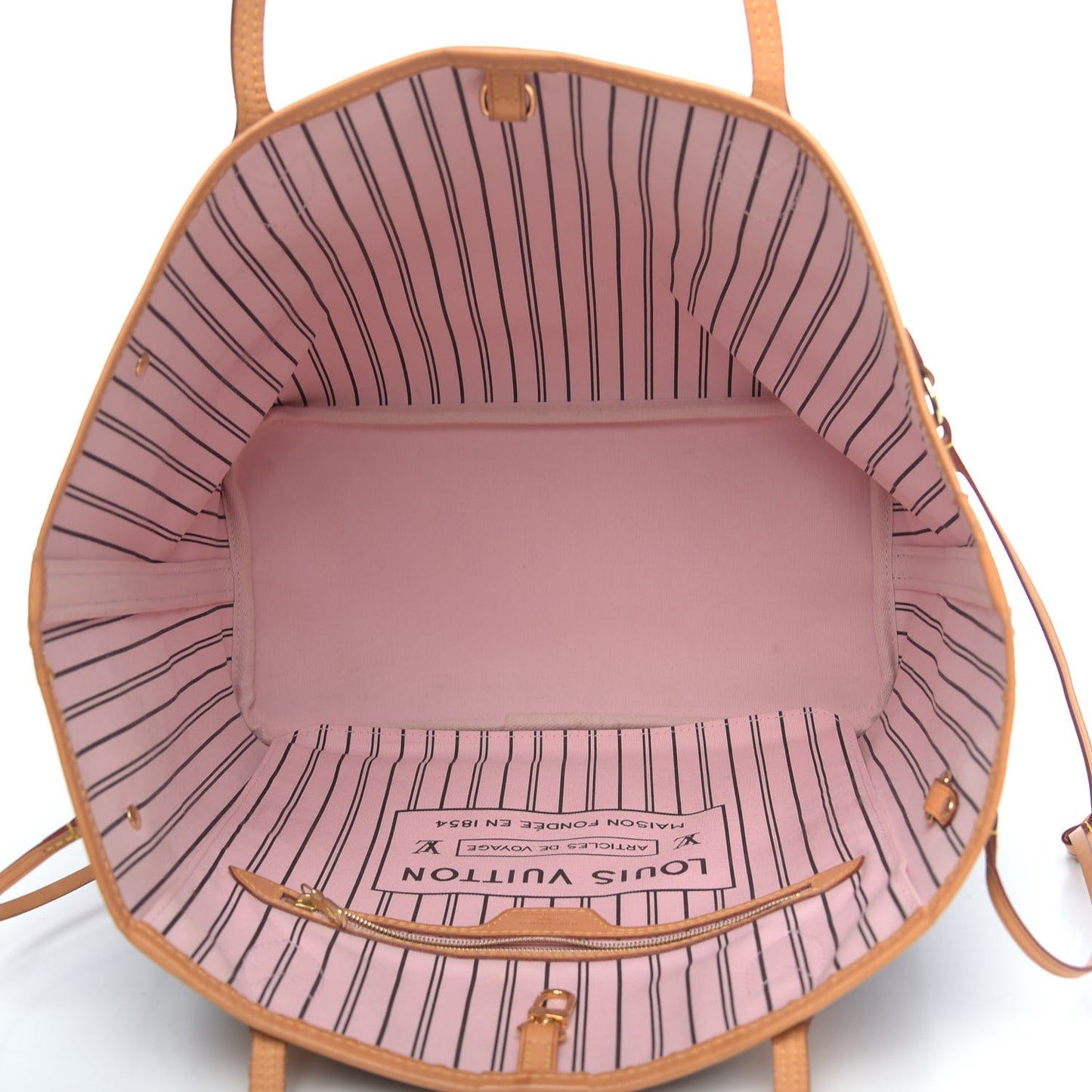 Monogram Neo Neverfull MM Rose Ballerine