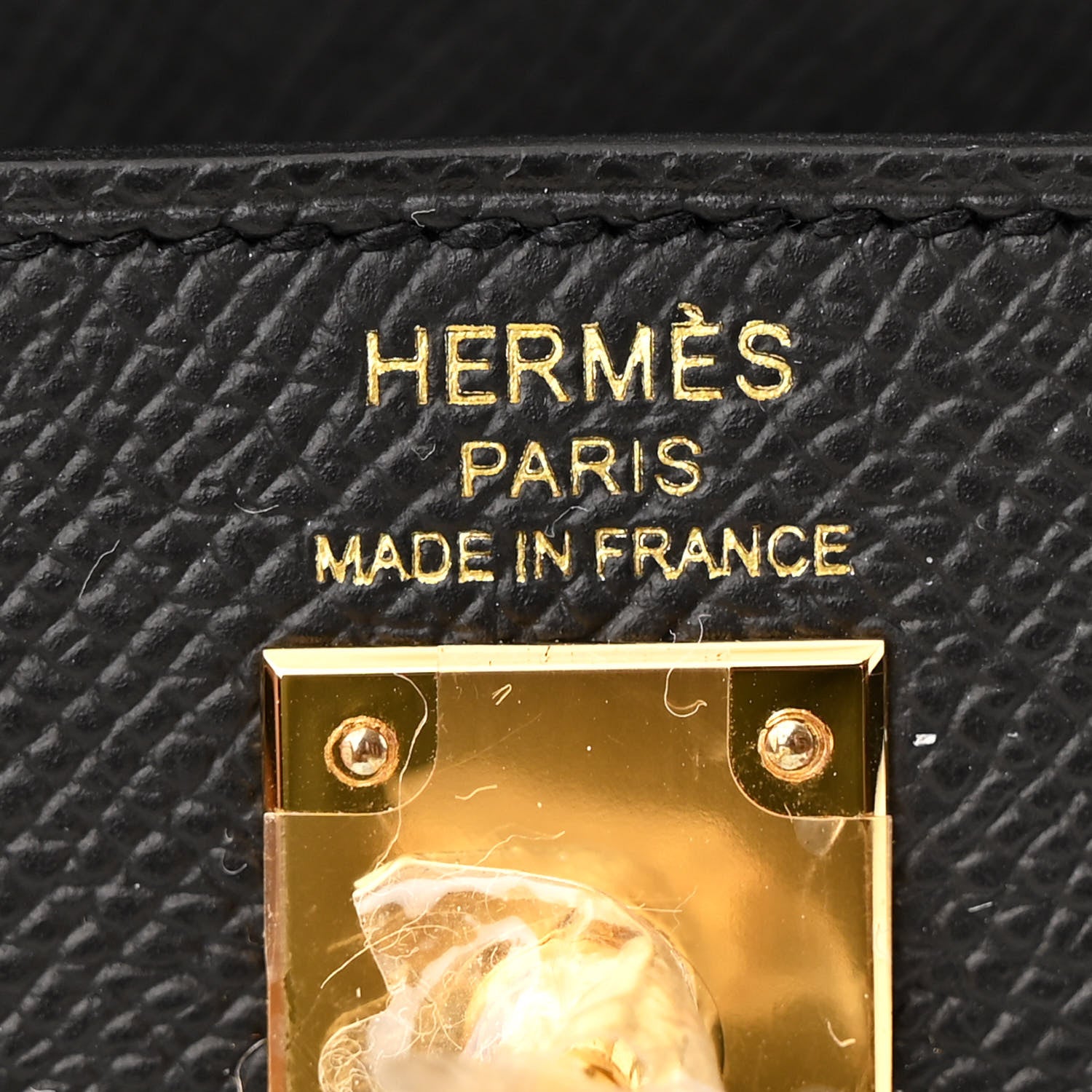 Hermes Epsom Kelly Sellier 25 Black 6 of 11