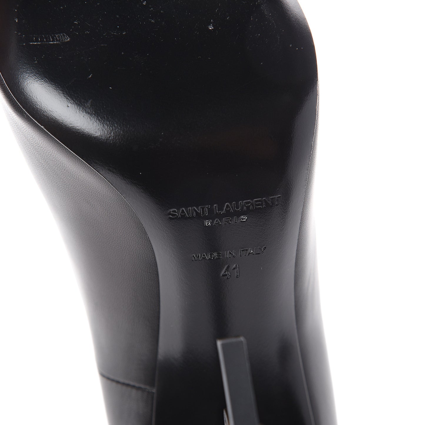 Calfskin Opyum 110 Pumps 41 Black