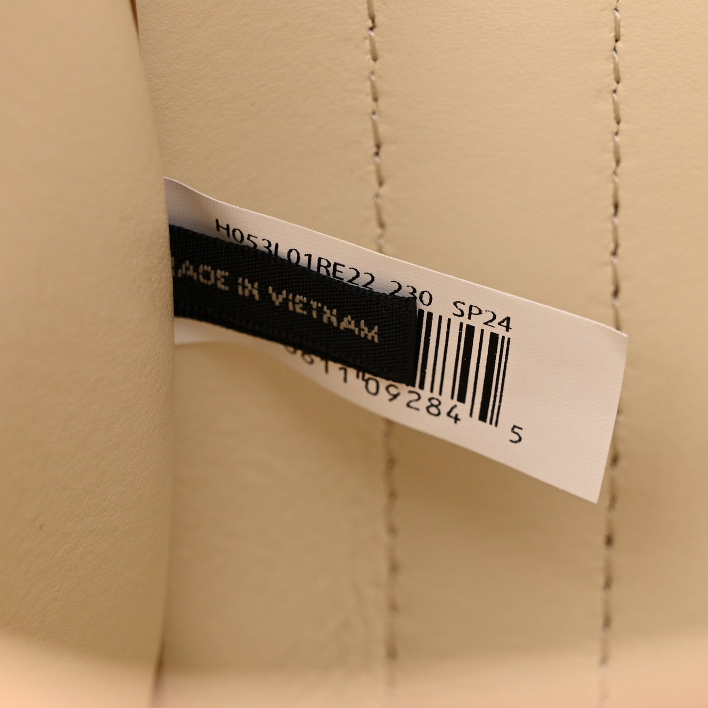 Grained Calfskin Mini The Tote Bag Camel
