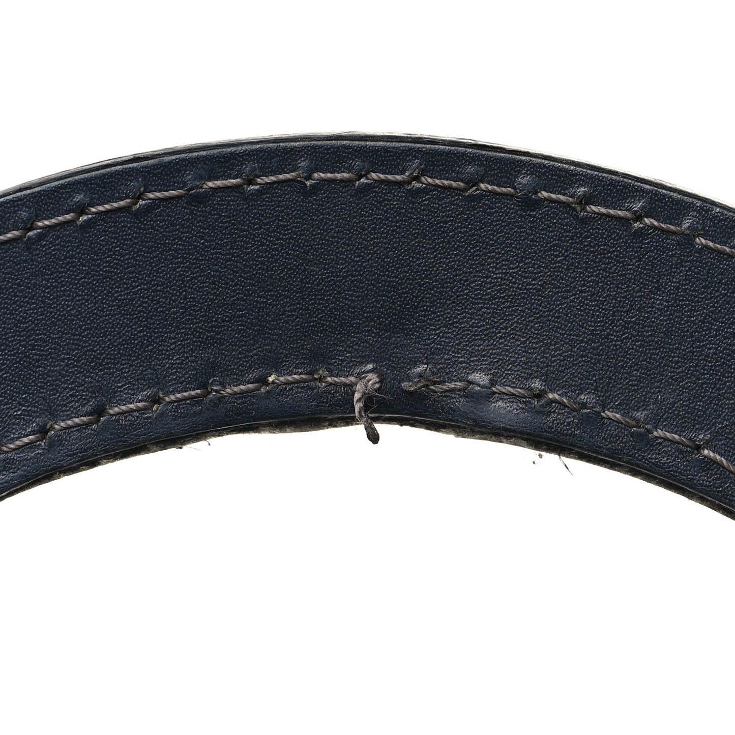 Oblique Fold Over Clutch Blue