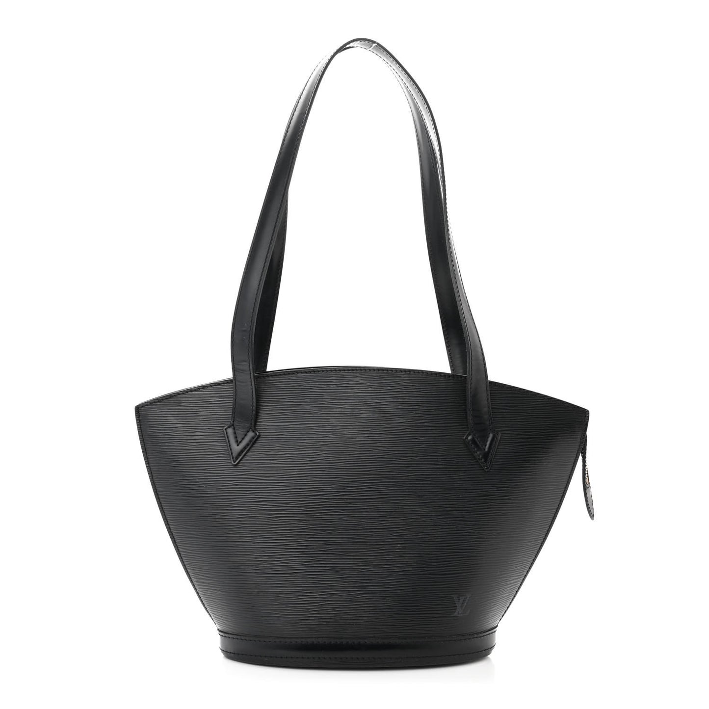 Epi Saint Jacques PM Long Straps Black