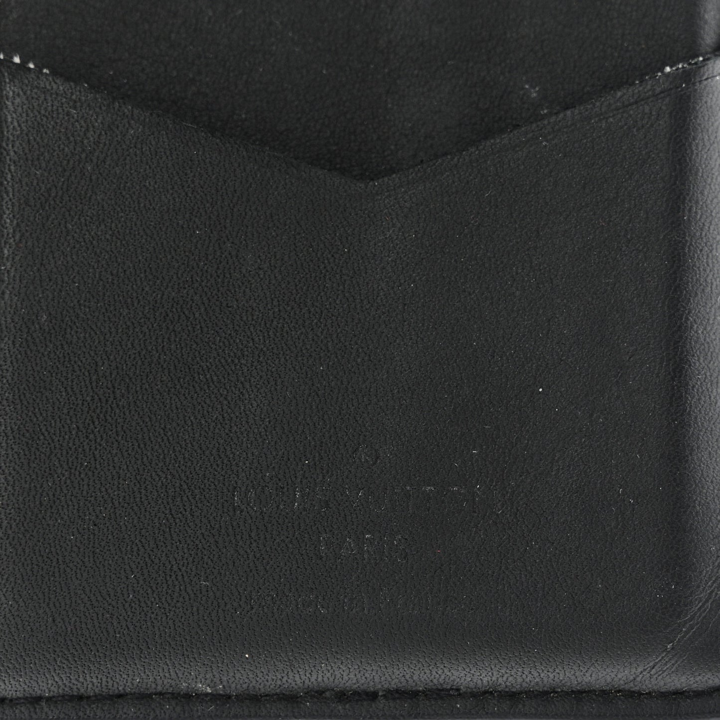 Calfskin Monogram Spotlight Pocket Organizer Black Multicolor