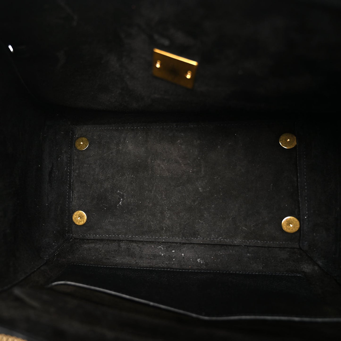 Grained Calfskin Mini Belt Bag Black
