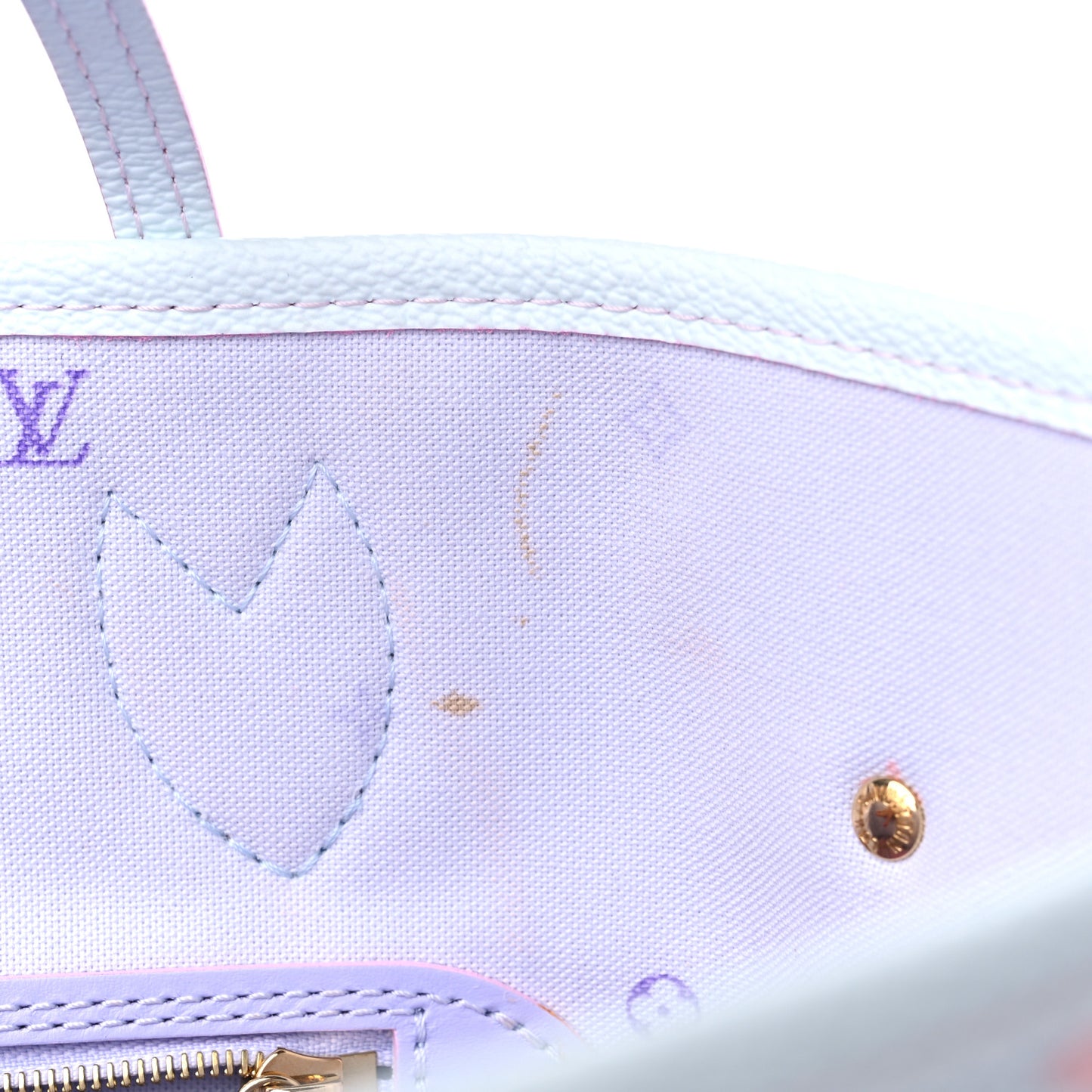 Monogram Giant Spring In The City Neverfull MM Sunrise Pastel