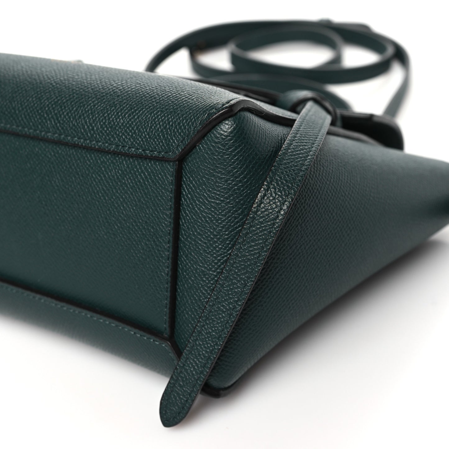 Grained Calfskin Nano Belt Bag Amazone