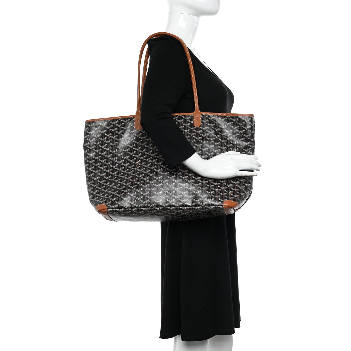 Goyardine Artois MM Black Gold