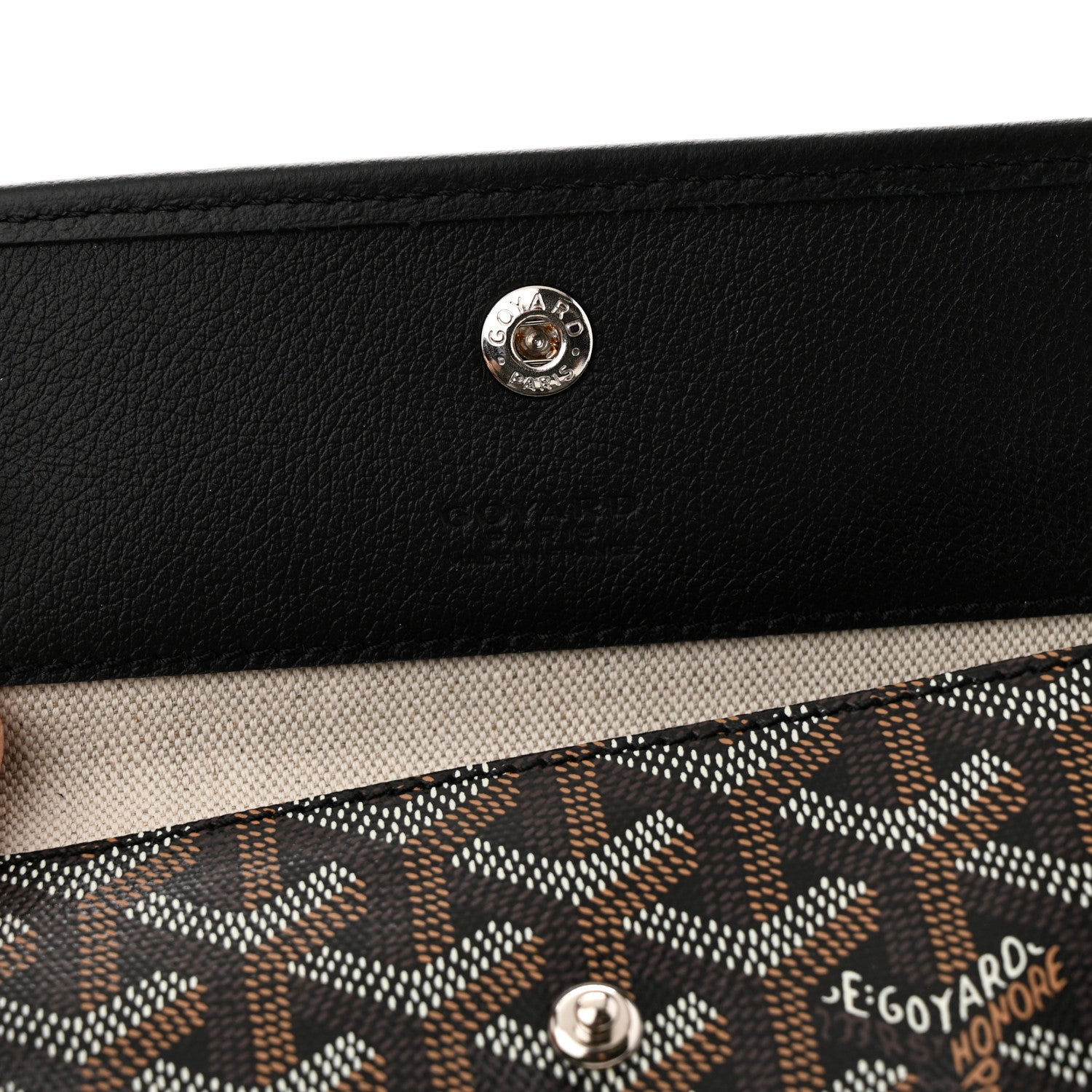 Goyard Goyardine Saint Louis PM Black 8 of 12
