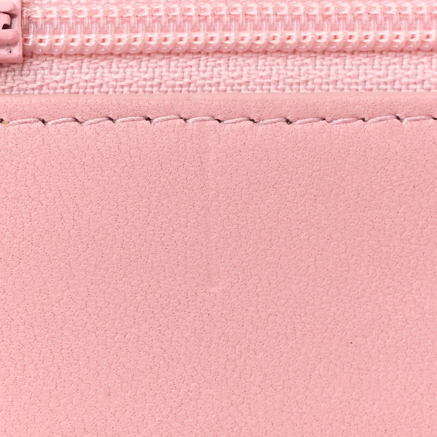 Tweed Quilted Wallet On Chain WOC Blue Pink Gold