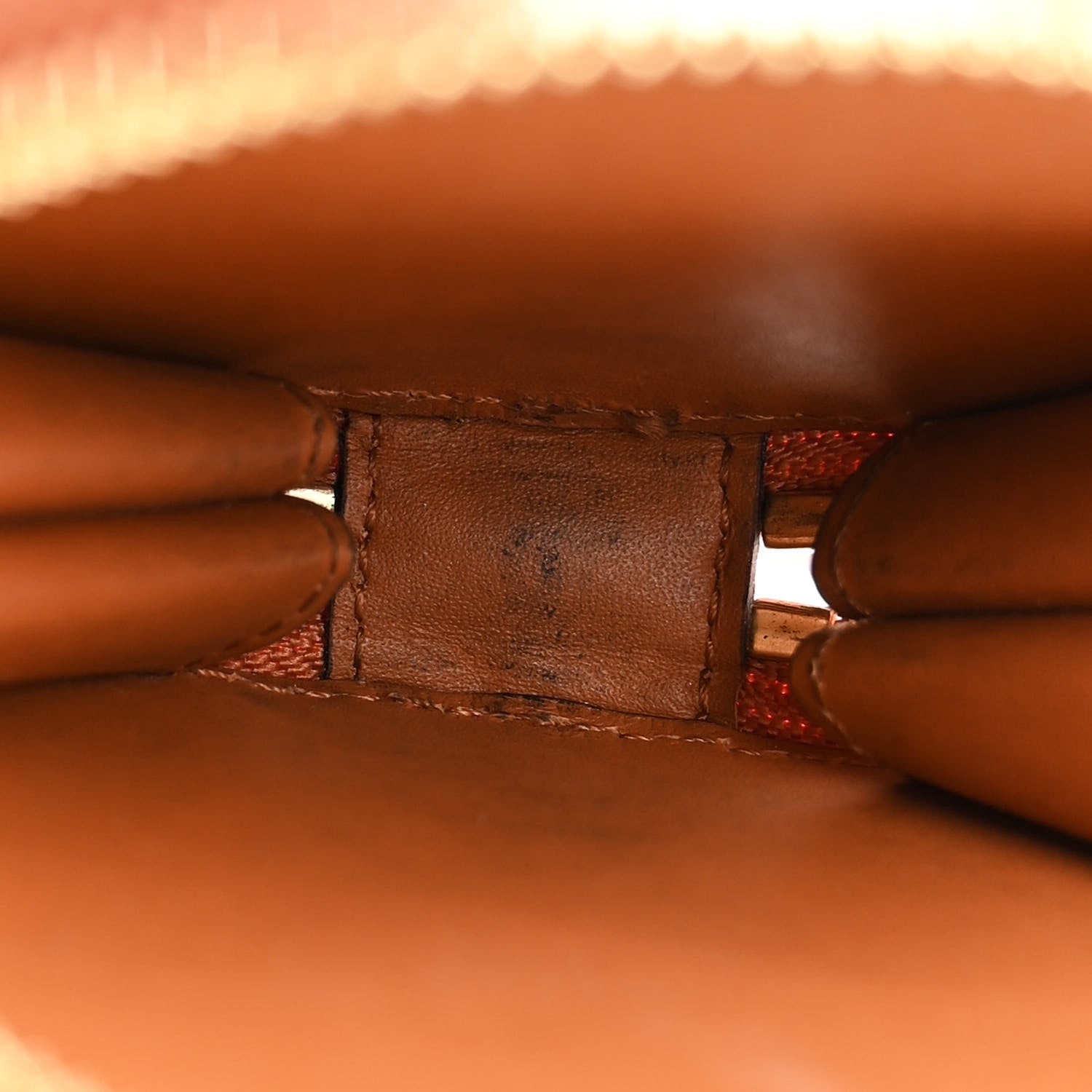 MCM Visetos Small Aren Multifunction Crossbody Pouch Cognac 7 of 12