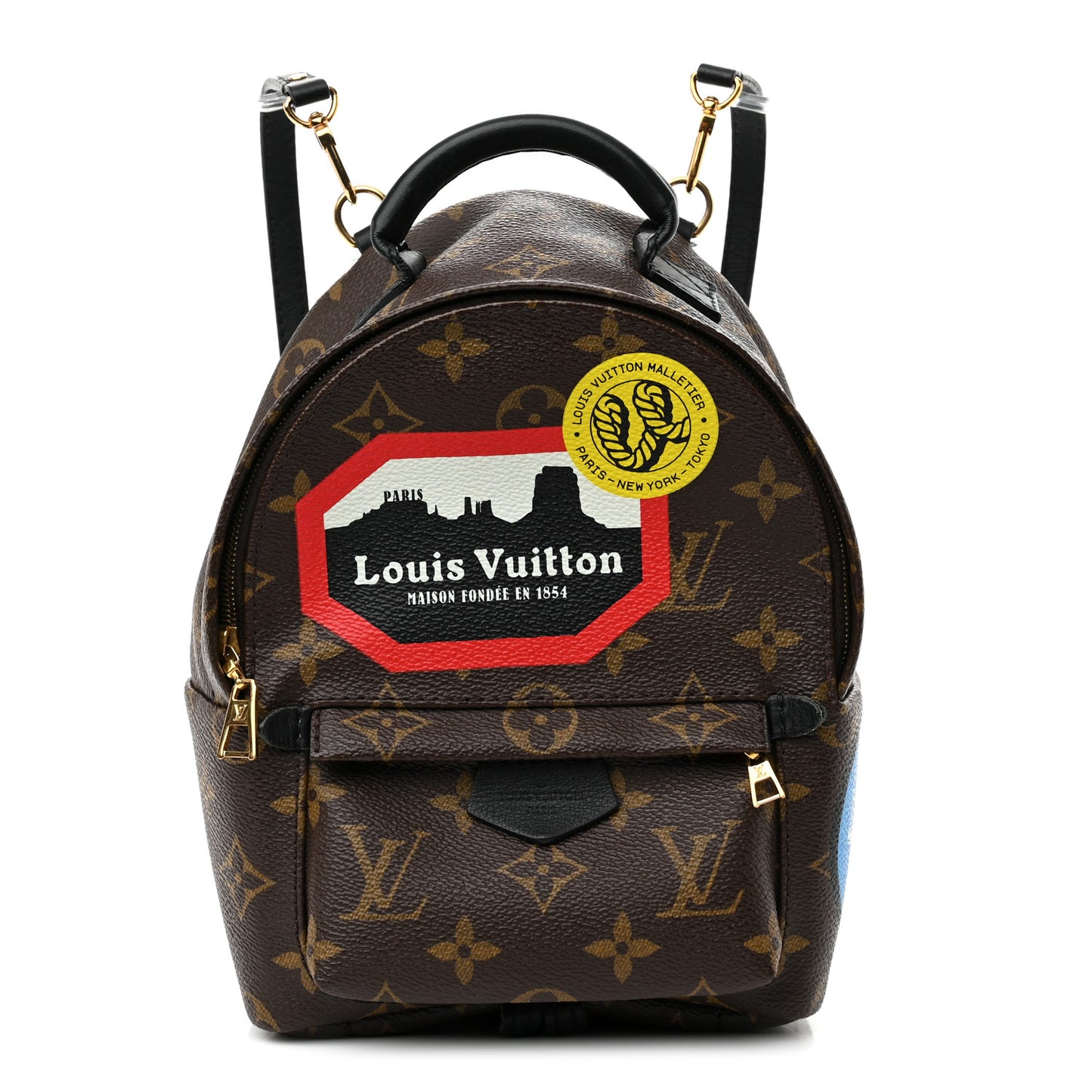 Monogram World Tour Palm Springs Backpack Mini
