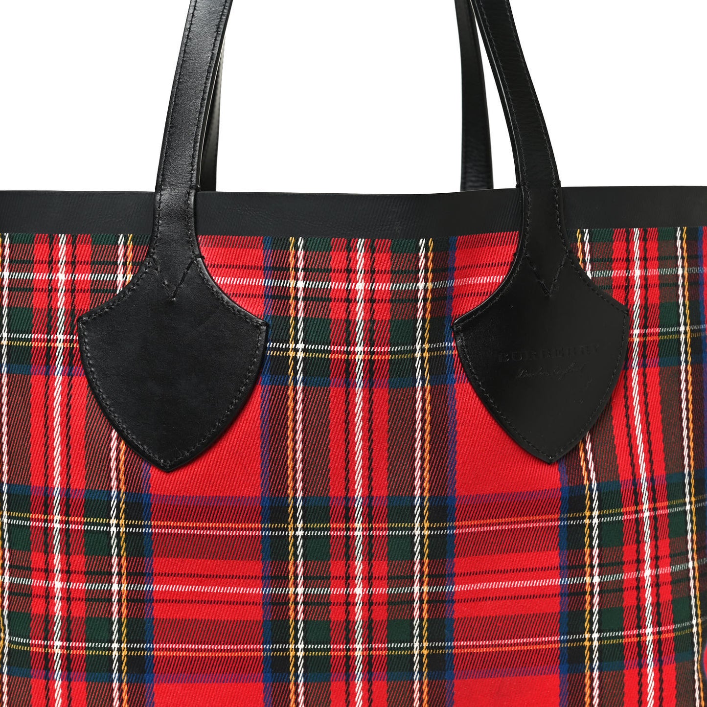Vintage Check Medium The Giant Reversible Tote Antique Yellow Bright Red