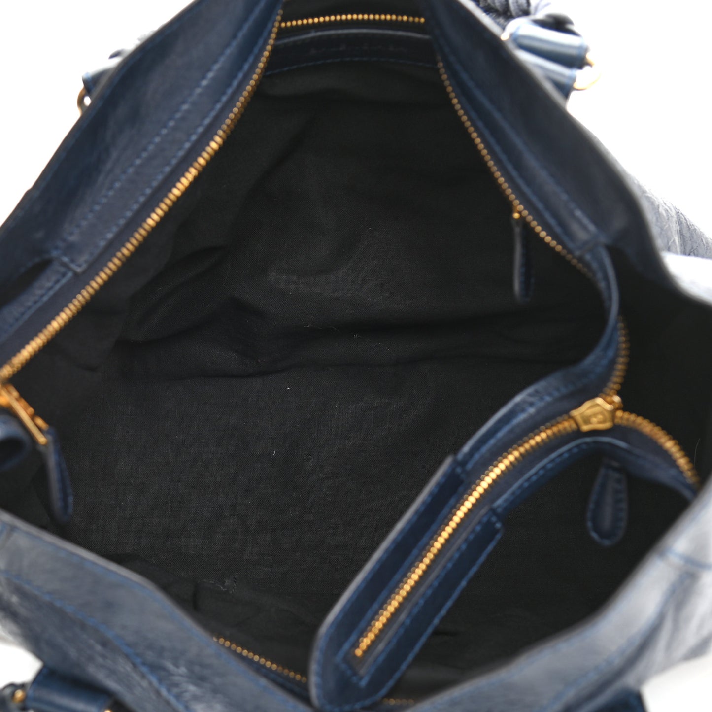 Agneau Giant 12 Gold Hardware City Bleu Obscur