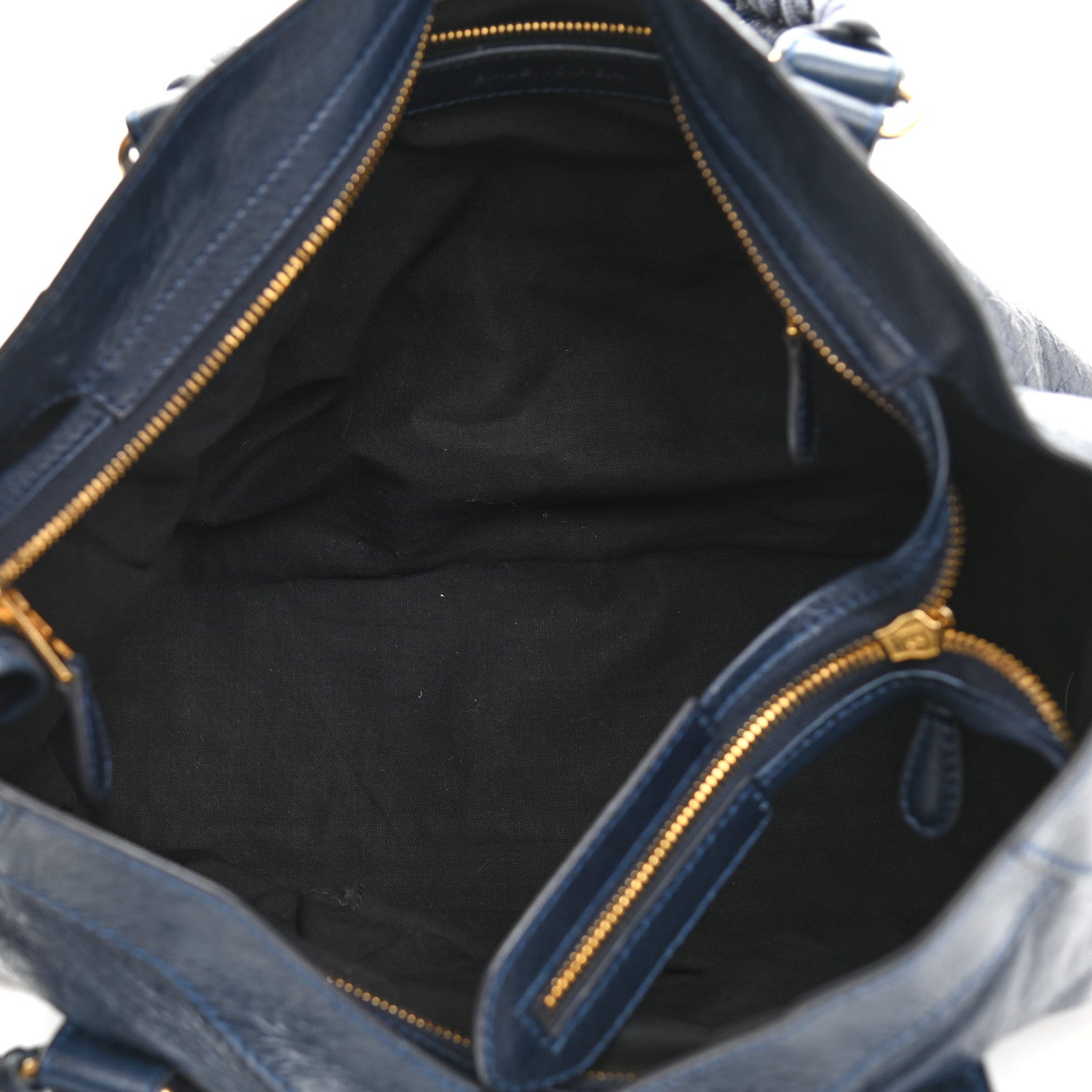 Balenciaga Agneau Giant 12 Gold Hardware City Bleu Obscur 4 of 9