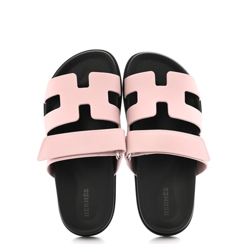 Calfskin Womens Chypre Sandals 36.5 Rose Cancan
