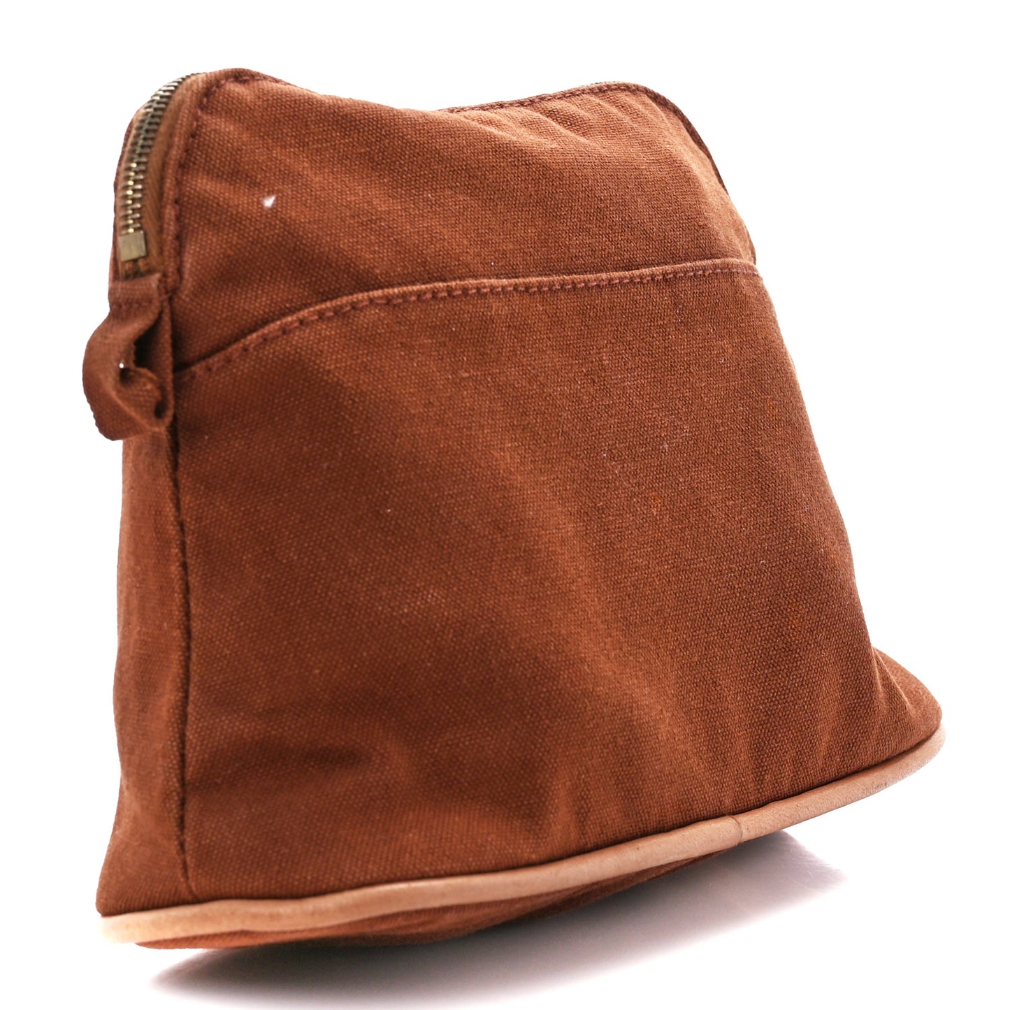 Cotton Canvas Mini Bolide Travel Cosmetic Pouch