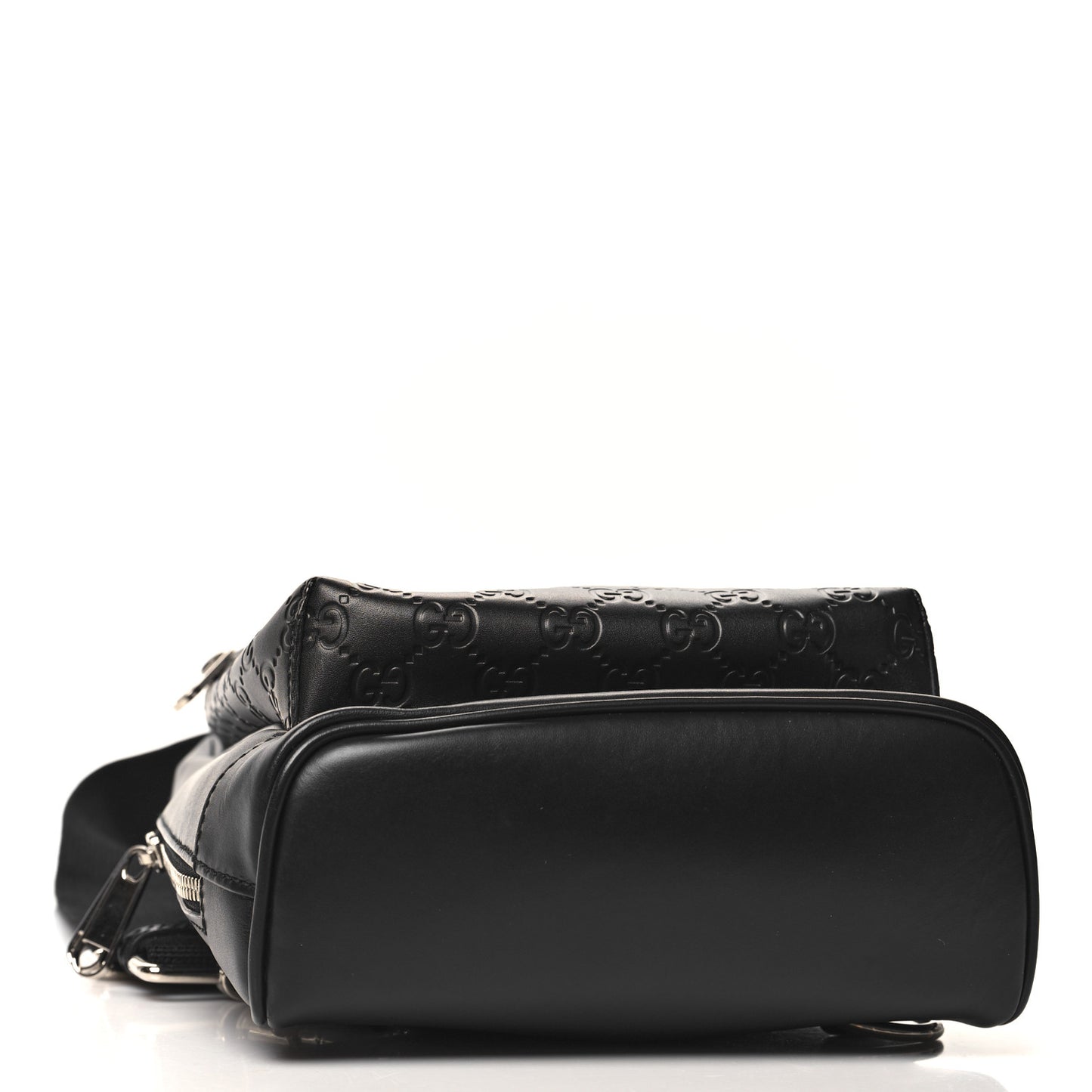 Guccissima Sling Backpack Black