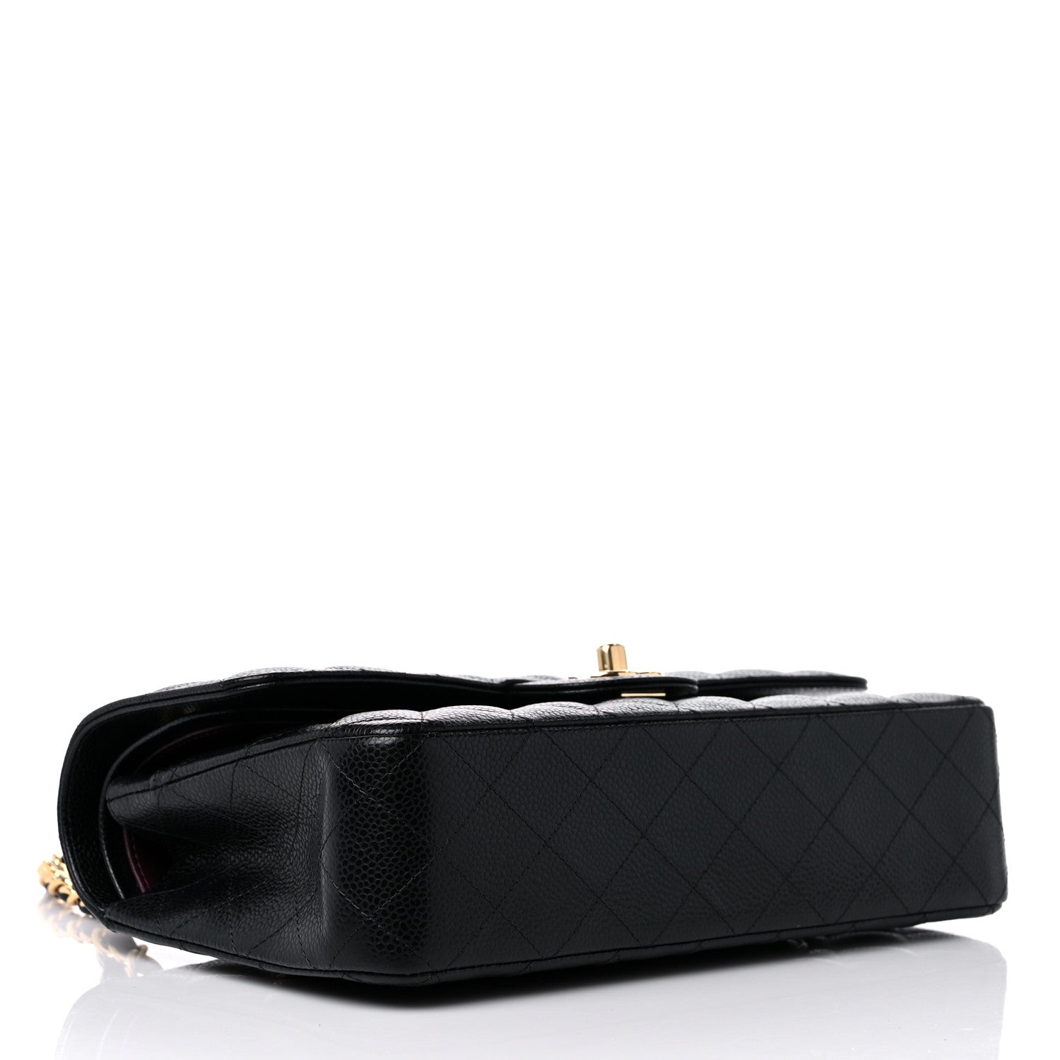 Chanel Caviar Quilted Medium Double Flap Black 4 of 10