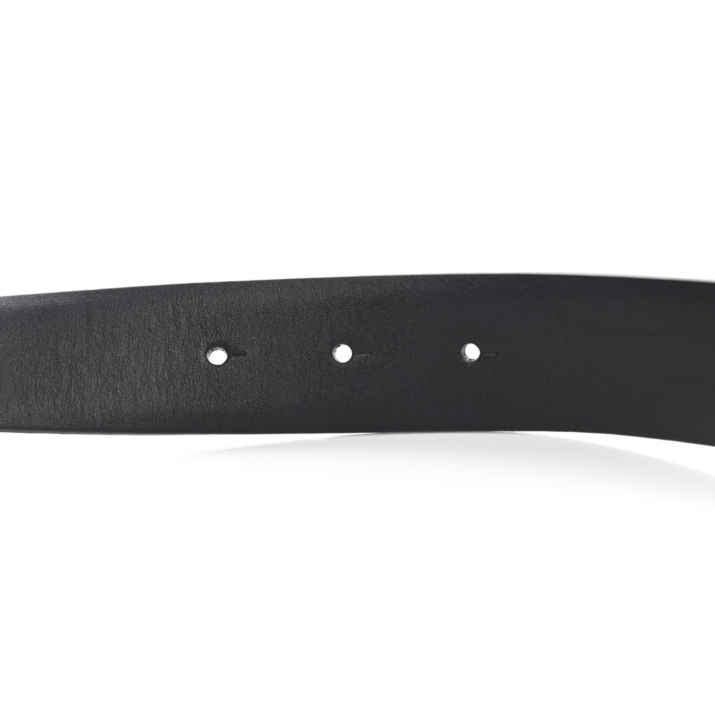 Calfskin CC Reversible Belt 85 Black Burgundy