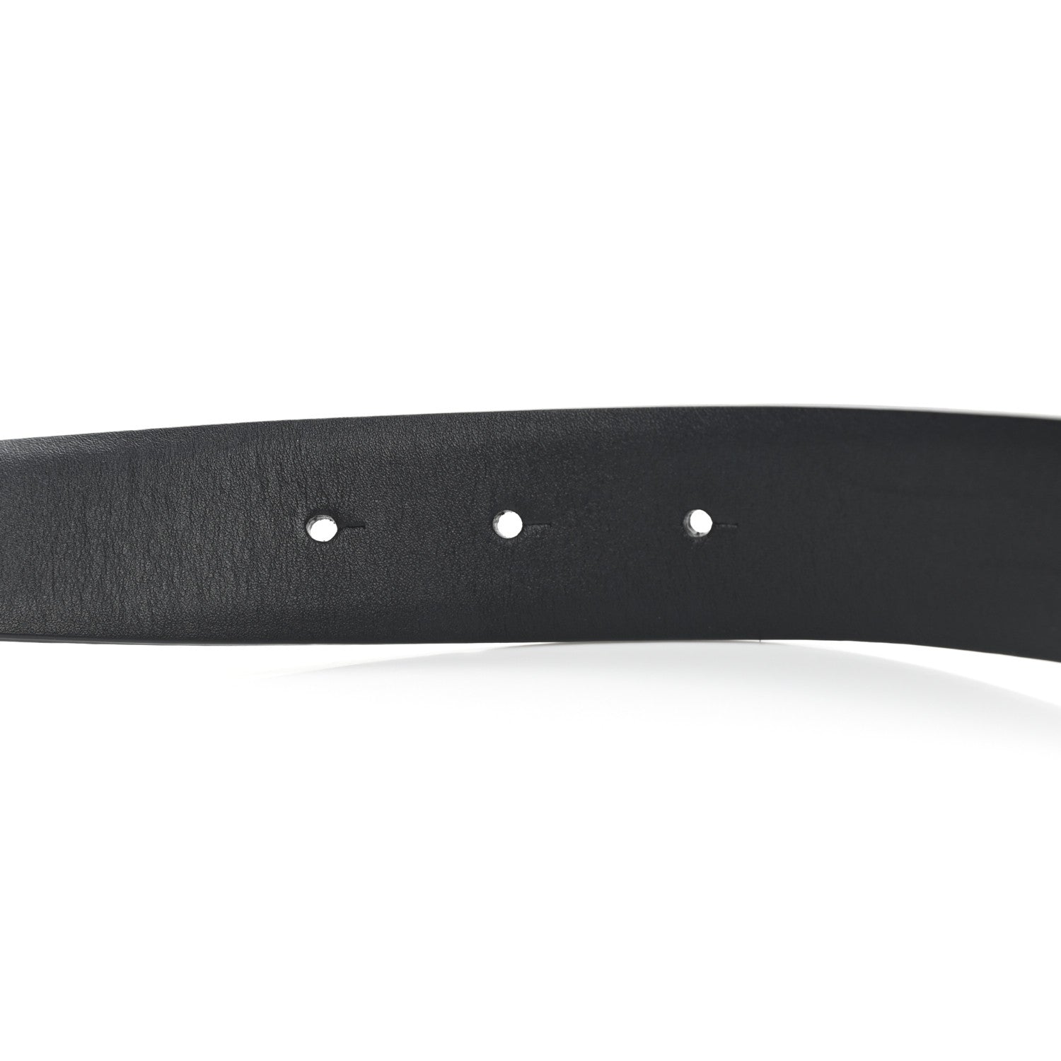 Chanel Calfskin CC Reversible Belt 85 Black Burgundy 6 of 9