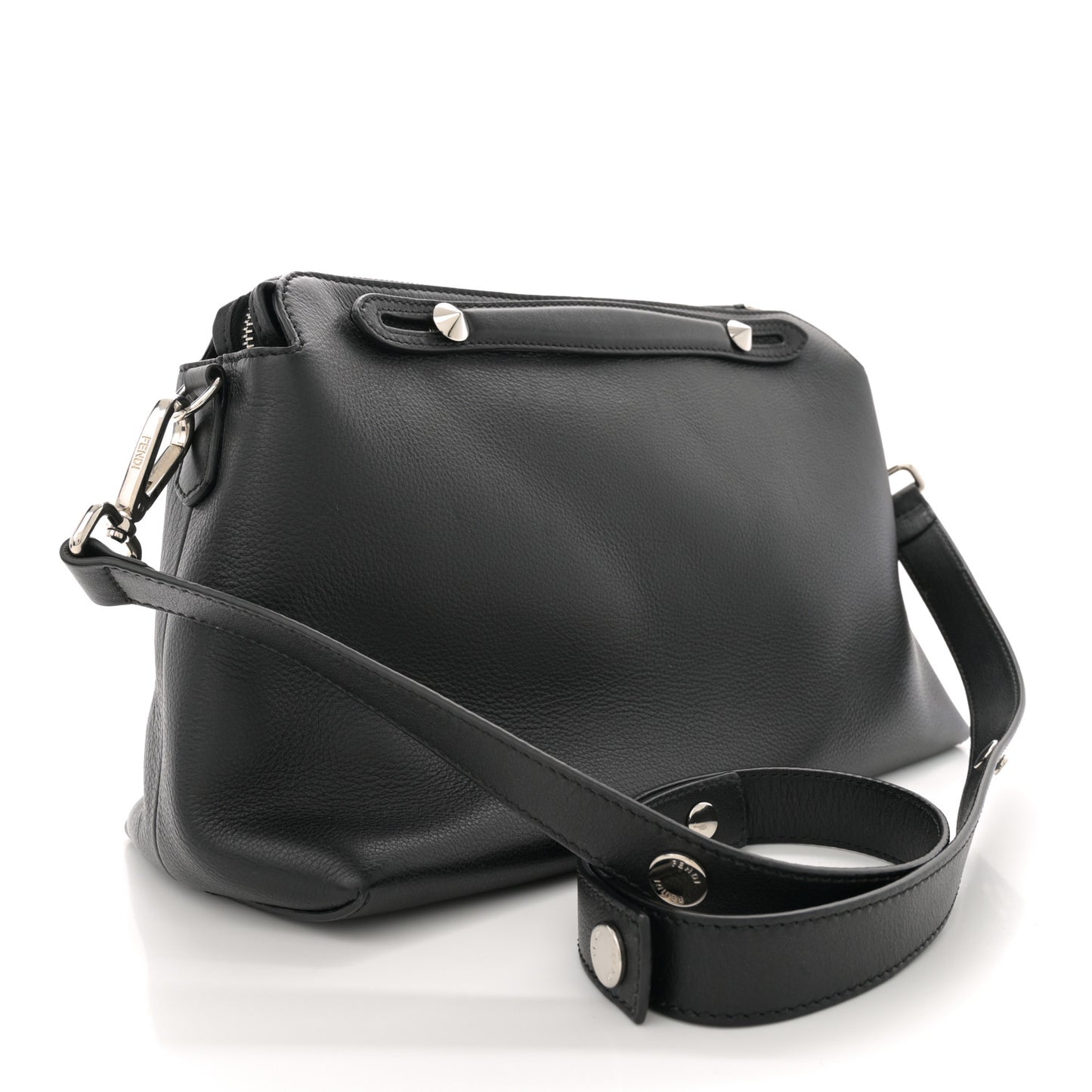 Vitello Dolce Large By The Way Boston Bag Black