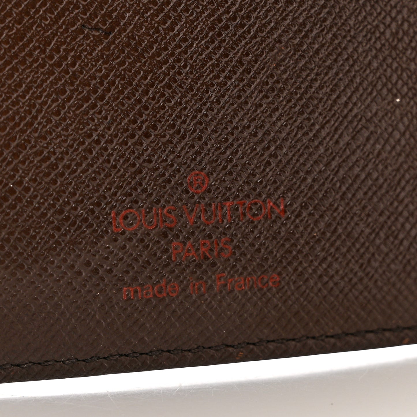 Damier Ebene Medium Ring Agenda Cover