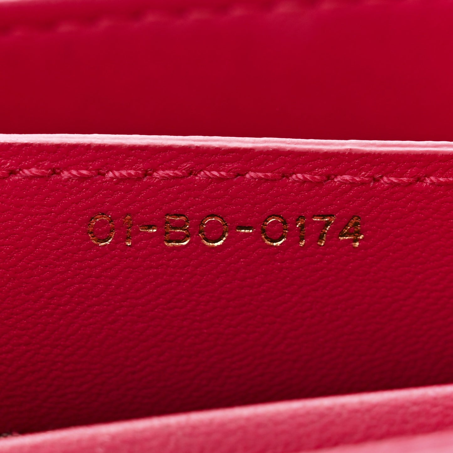 Lambskin Cannage Medium Lady Dior Pink