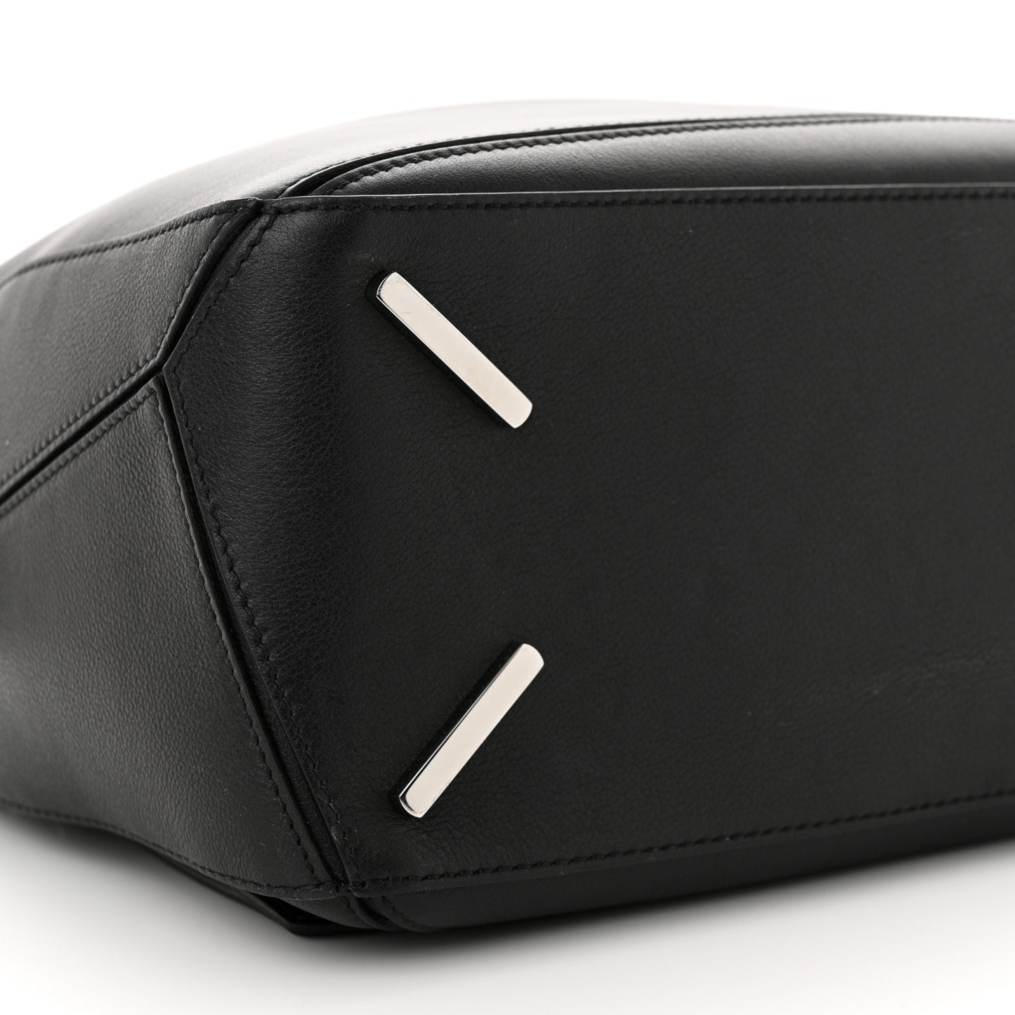 Calfskin Medium Puzzle Bag Black