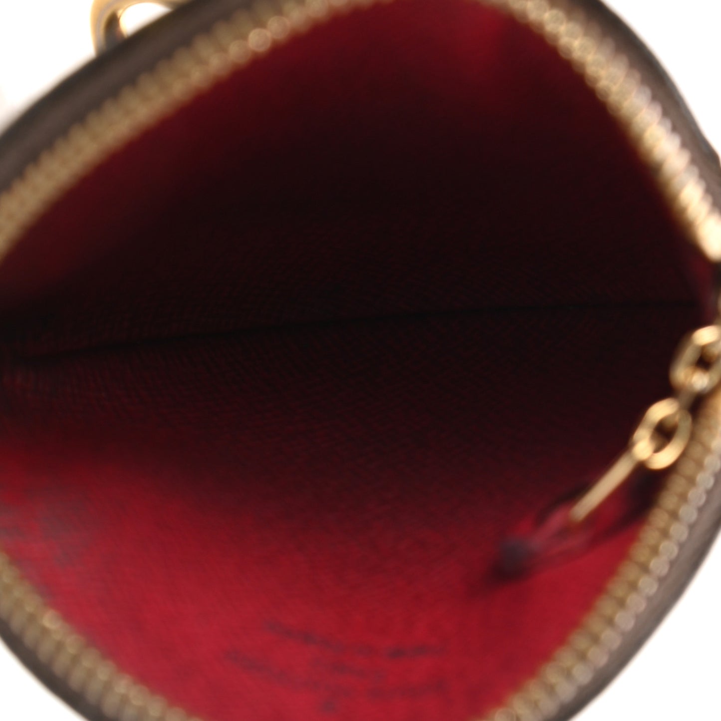 Monogram Cerises Round Coin Purse