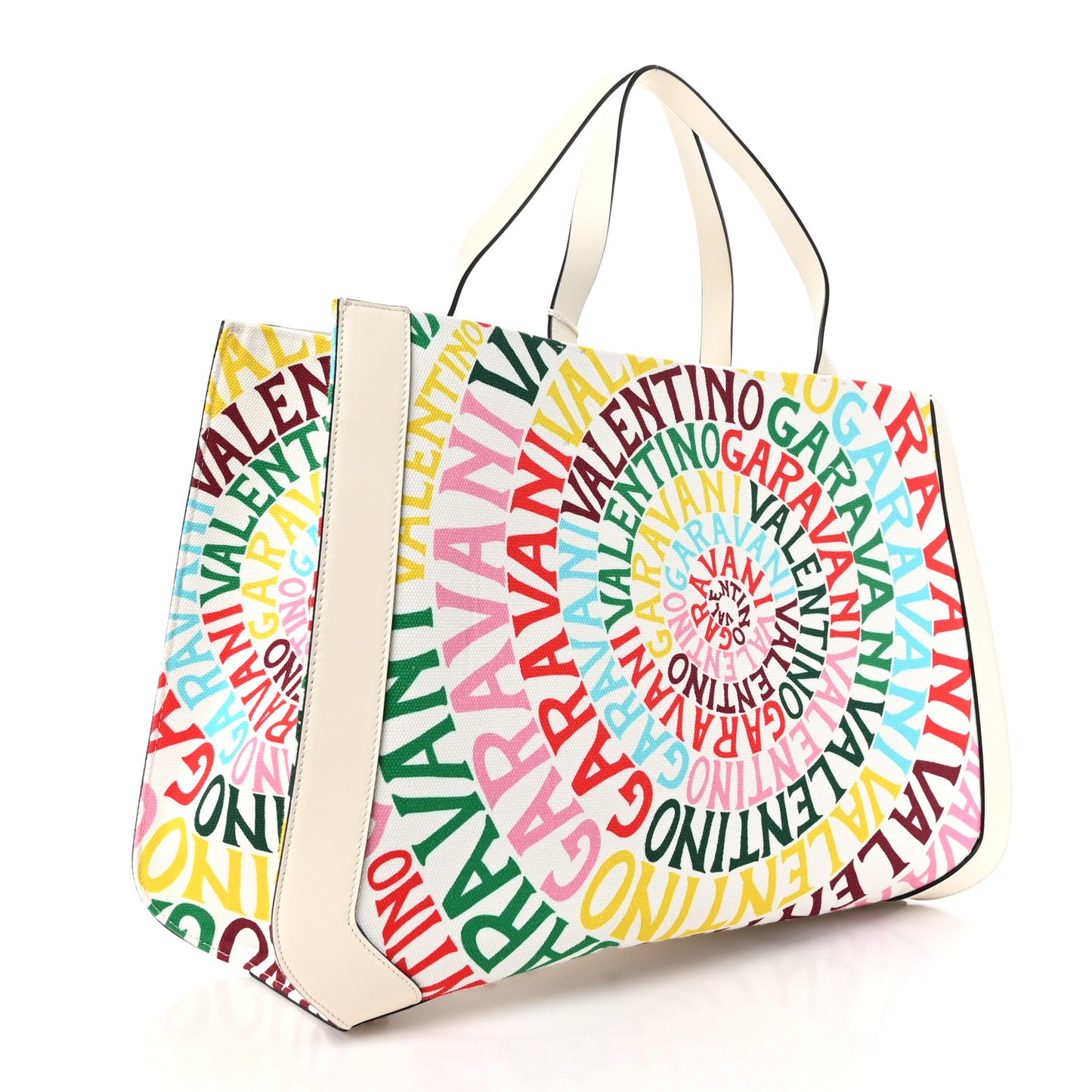 Canvas Large Escape Loop Logo Tote Multicolor