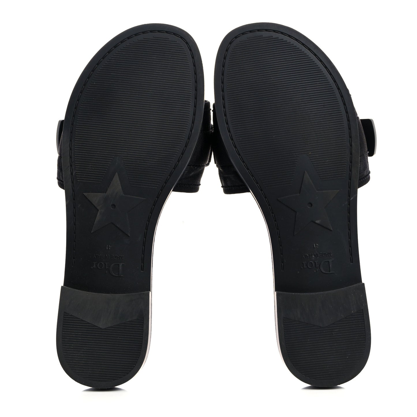 Technical Stretch Fabric Camouflage Dio(r)evolution Slide Sandals 41 Black Military