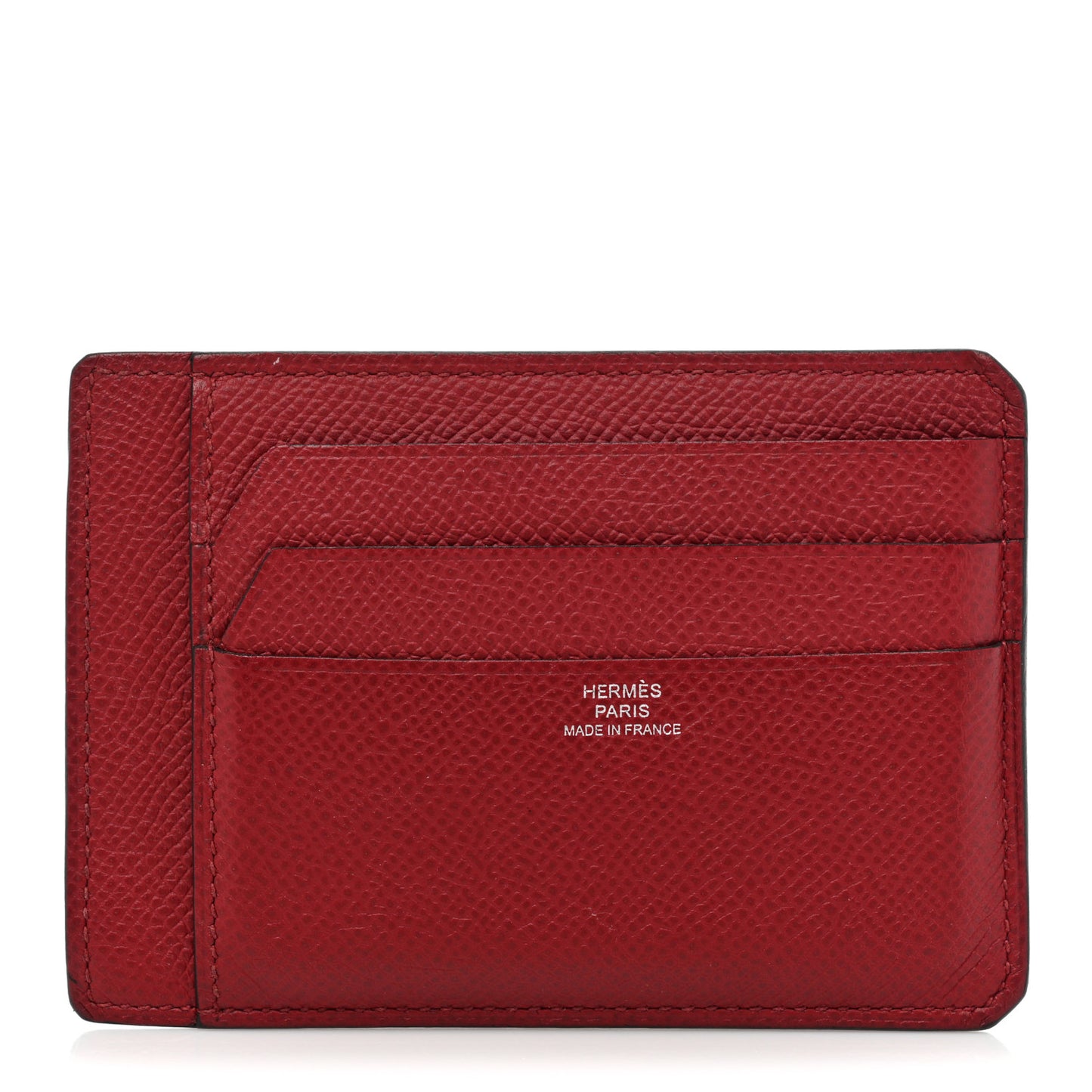 Epsom City 8CC Card Holder Rouge Grenat