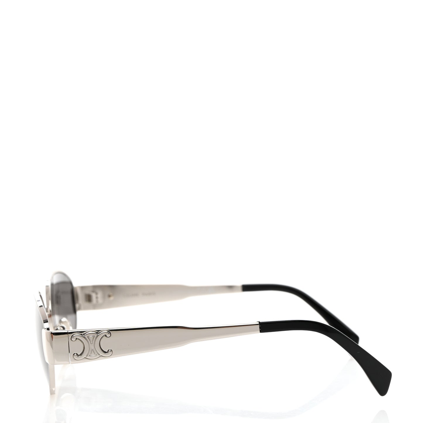 Metal Triomphe 01 Sunglasses CL40235U Silver Black
