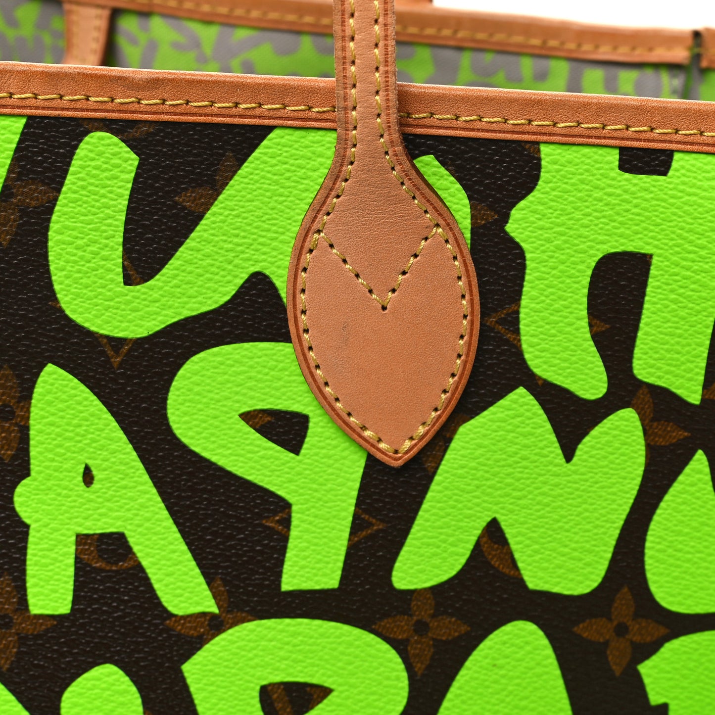 Monogram Graffiti Neverfull GM Green