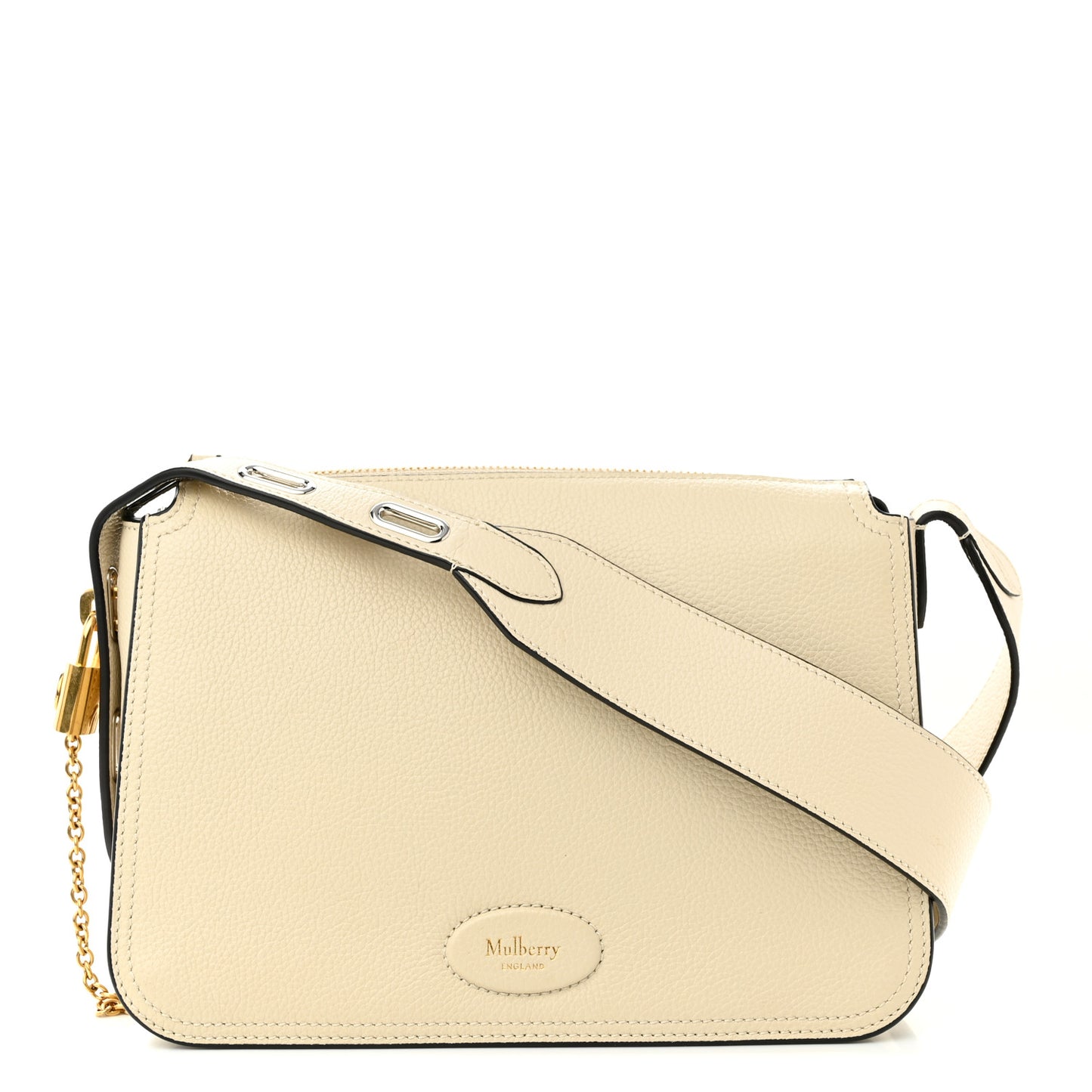 Small Classic Grain Billie Crossbody Bag Chalk