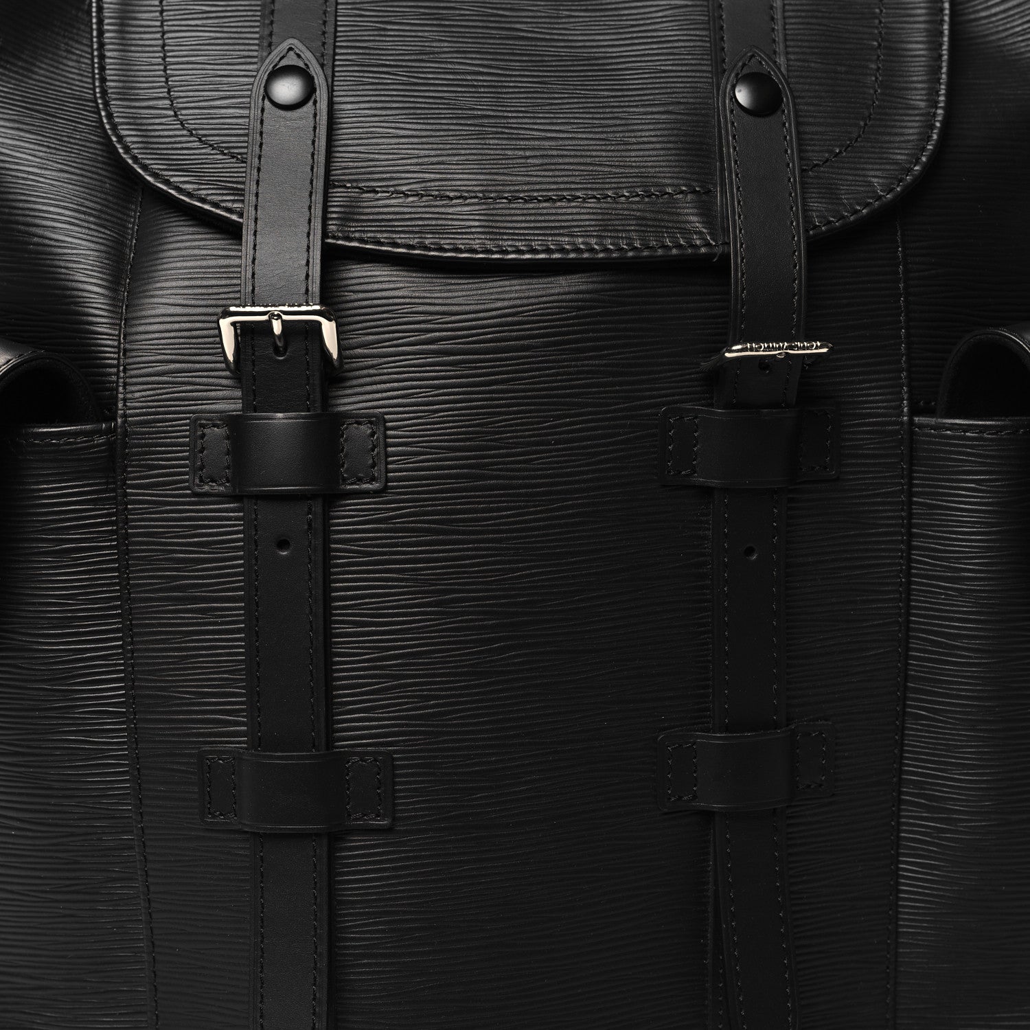 Louis Vuitton Epi Christopher Backpack PM Black 7 of 9