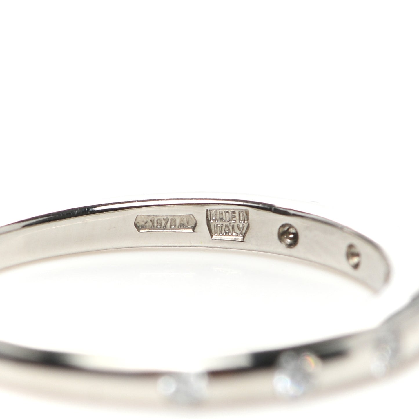 Platinum Diamond Fedi Wedding Band Ring 48 4.5